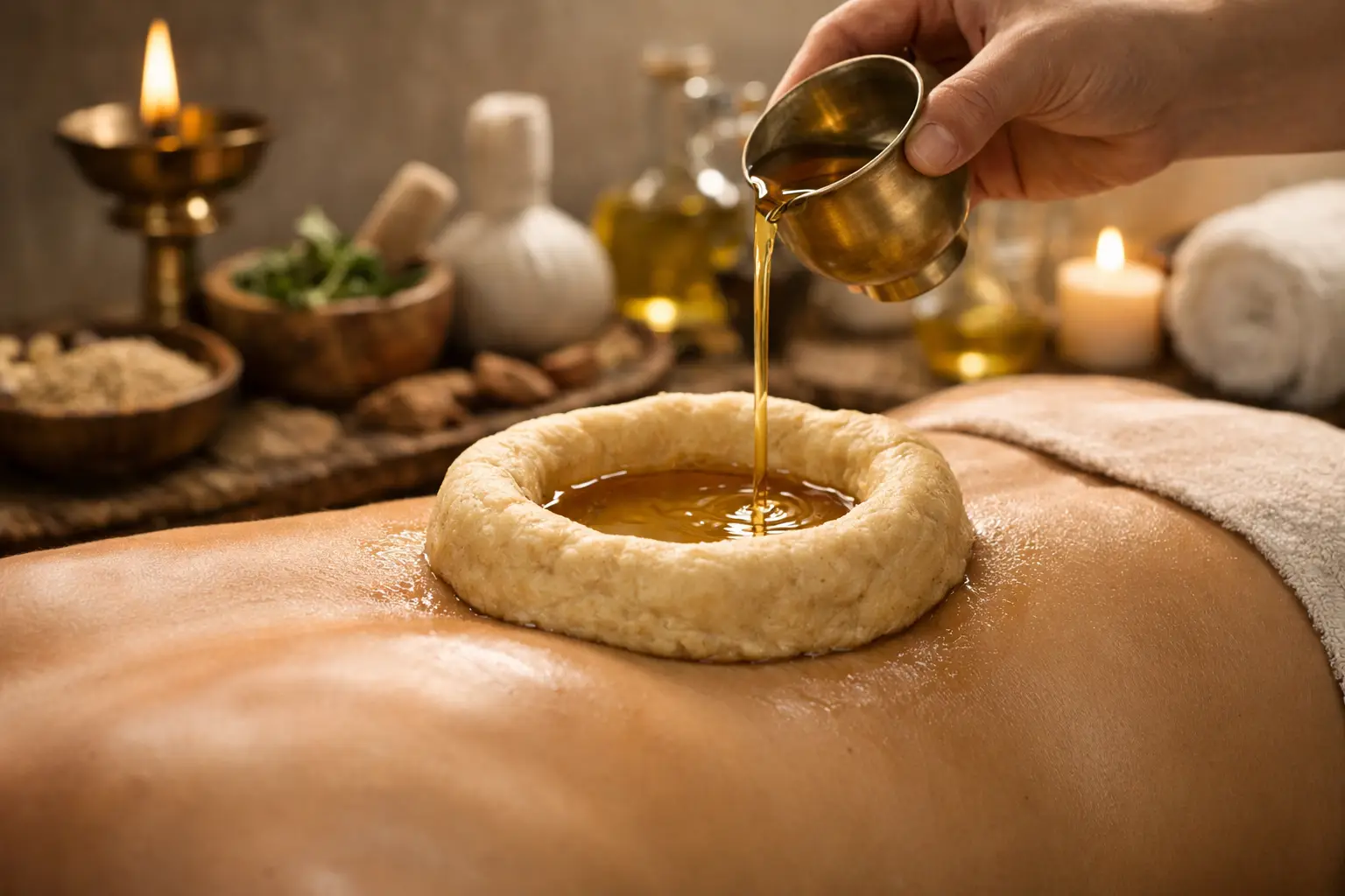 Basti de harina Ayurveda: qué es y para qué sirve