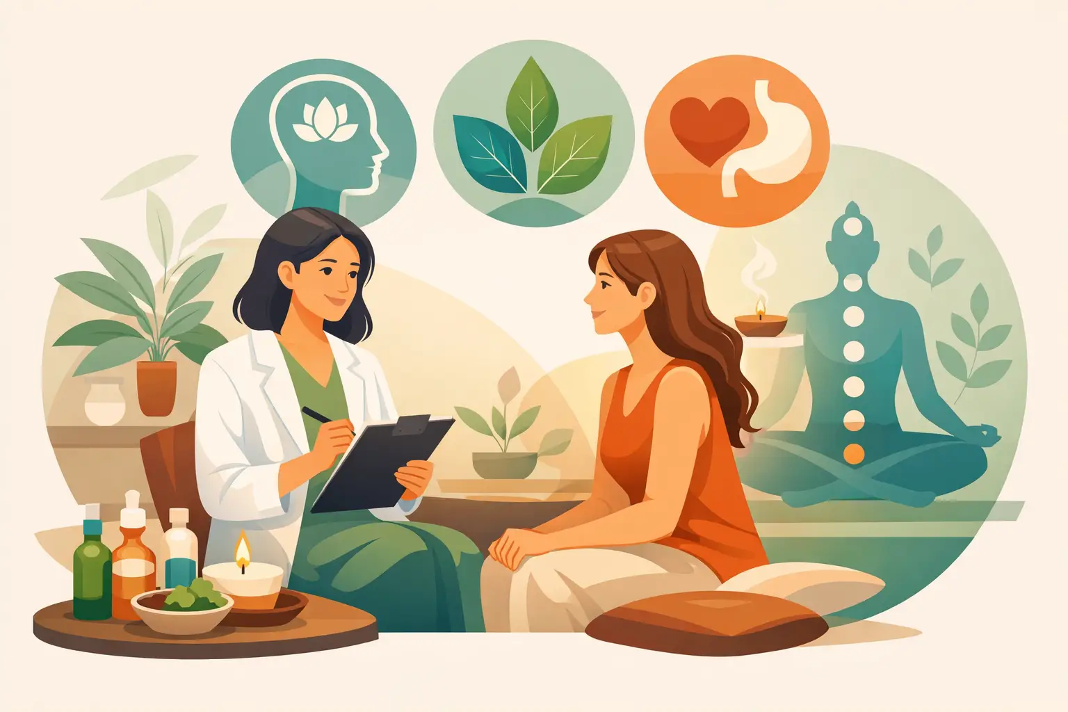 Consulta ayurvedica personalizada: qué esperar