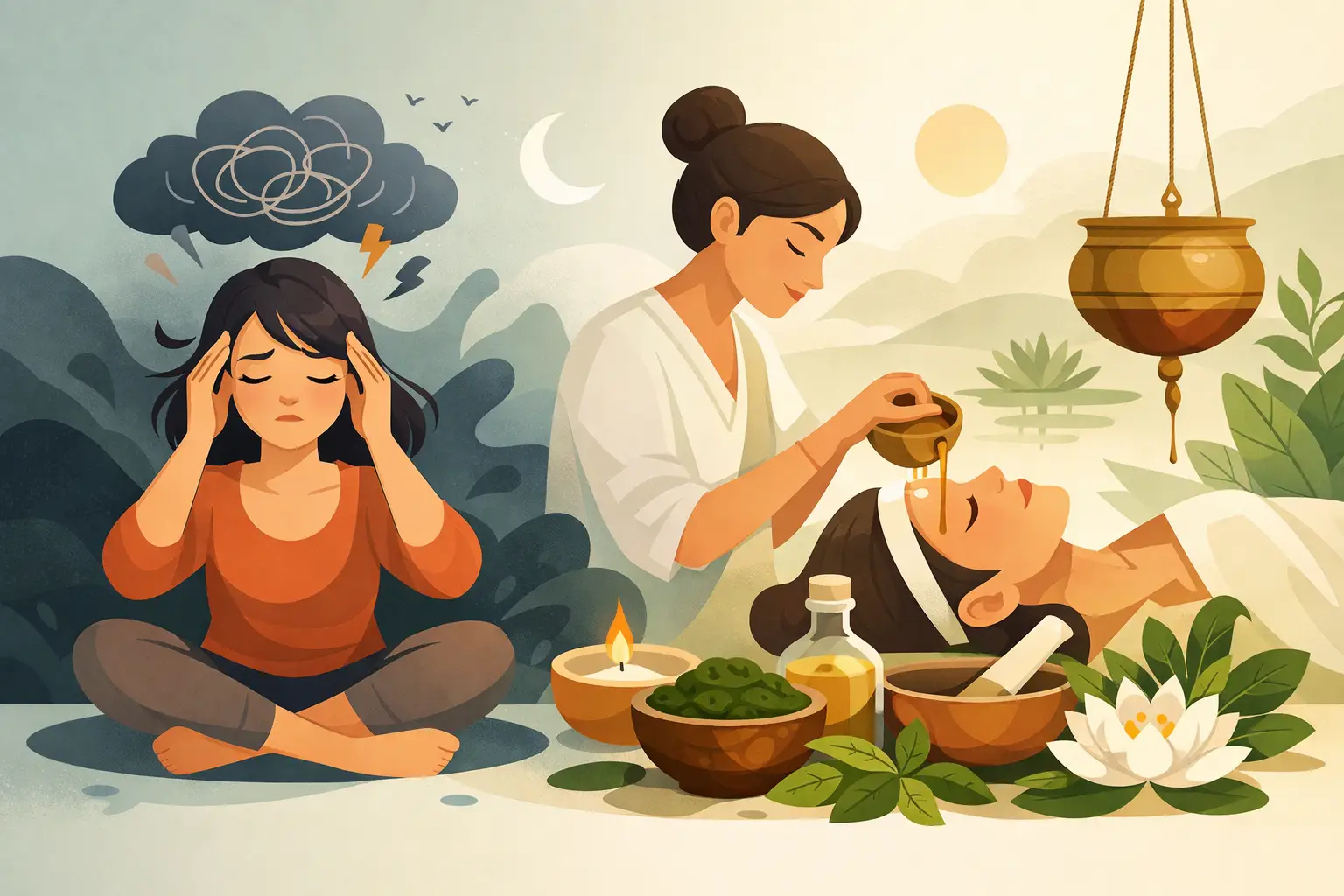 Terapia ayurvédica para ansiedad: cómo ayuda