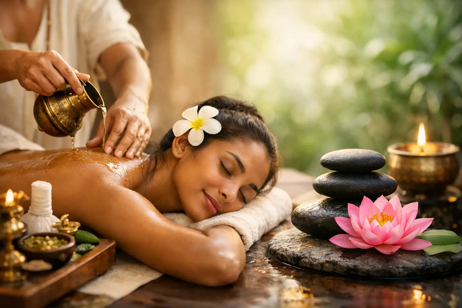 Terapia corporal ayurvédica y equilibrio real