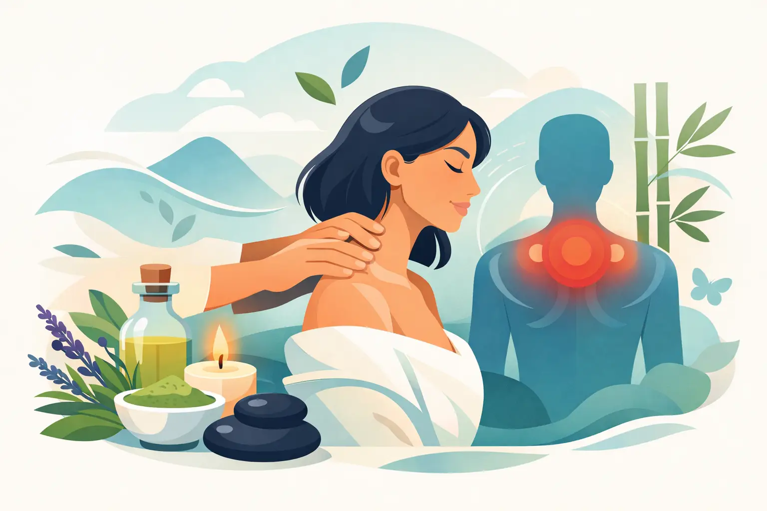 Tratamiento natural para tensión corporal