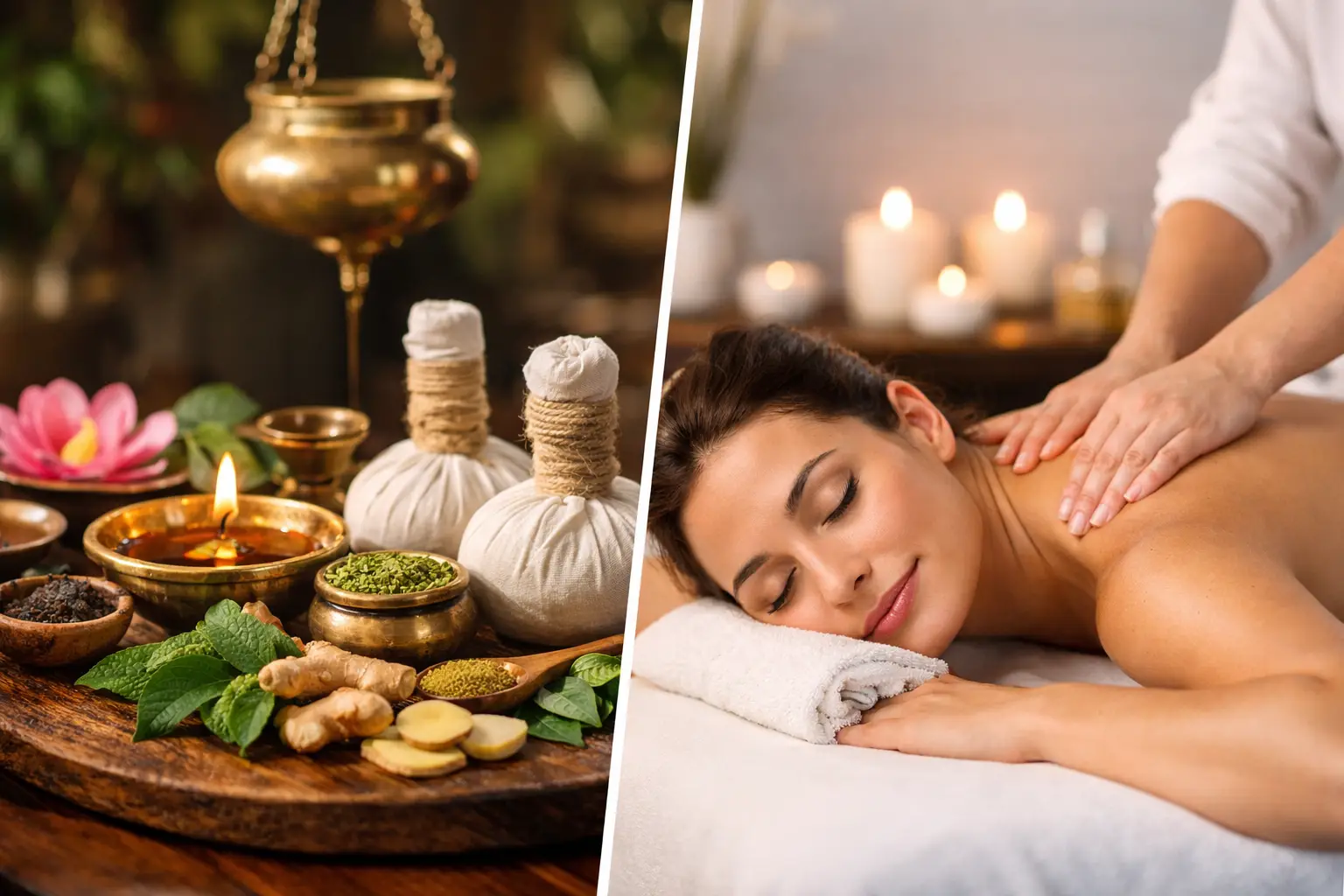 Ayurveda vs masaje sueco: cuál elegir