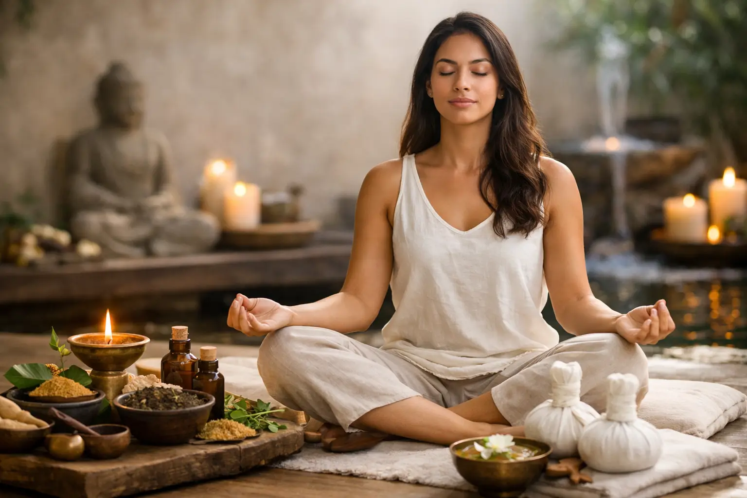 Cómo aliviar estrés con Ayurveda de verdad