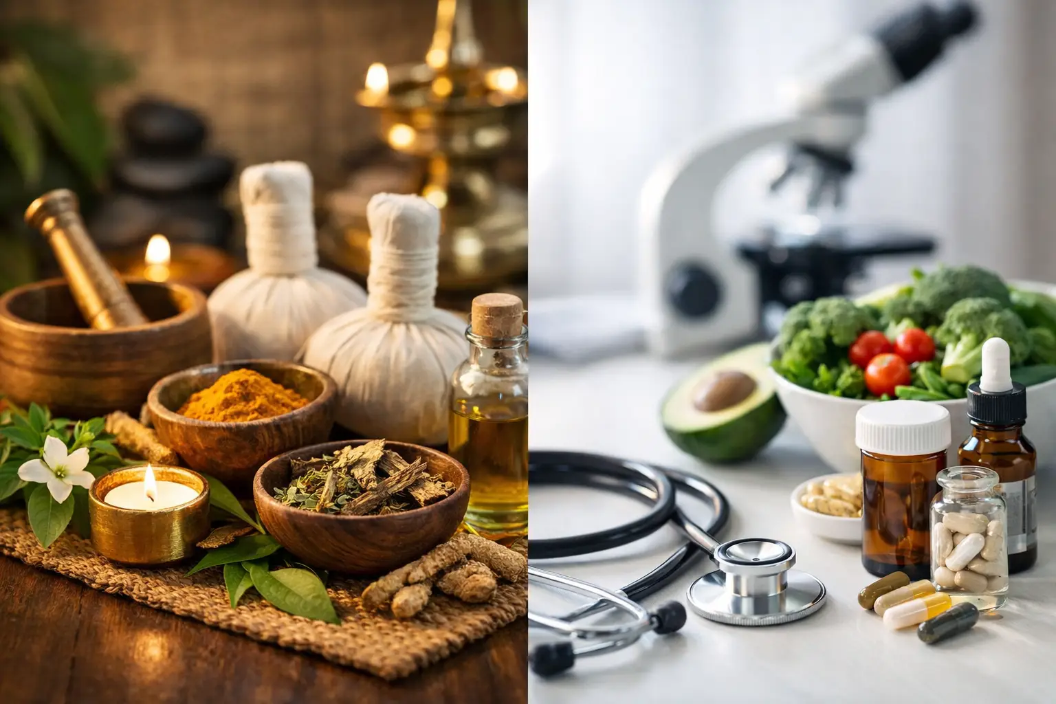 Ayurveda o medicina funcional: cuál elegir