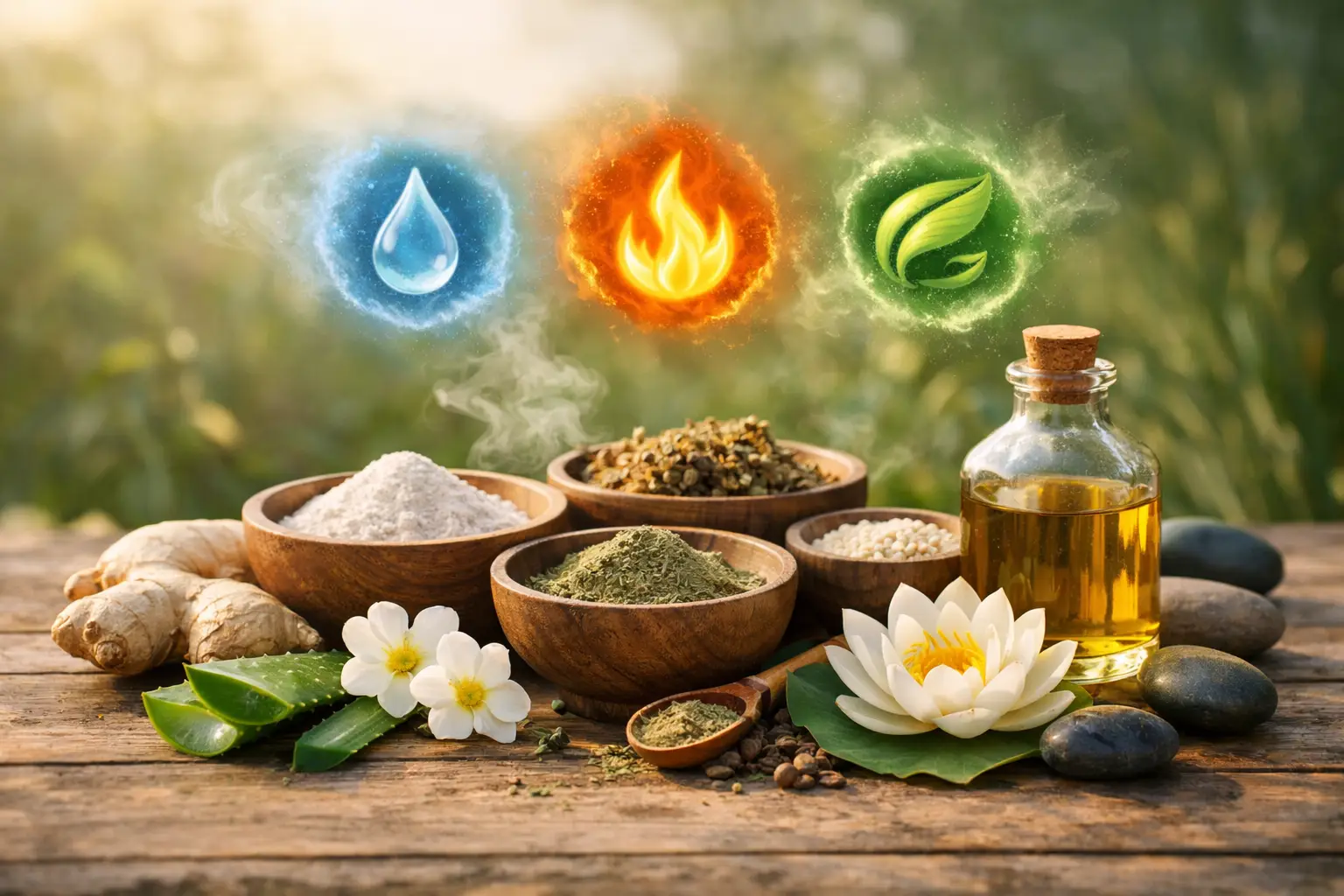 Cómo elegir productos naturales para doshas