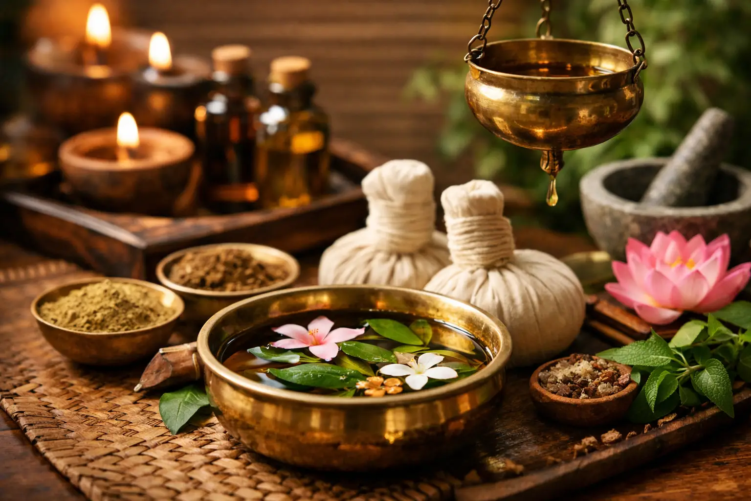 Terapias ayurvedicas autenticas para sanar